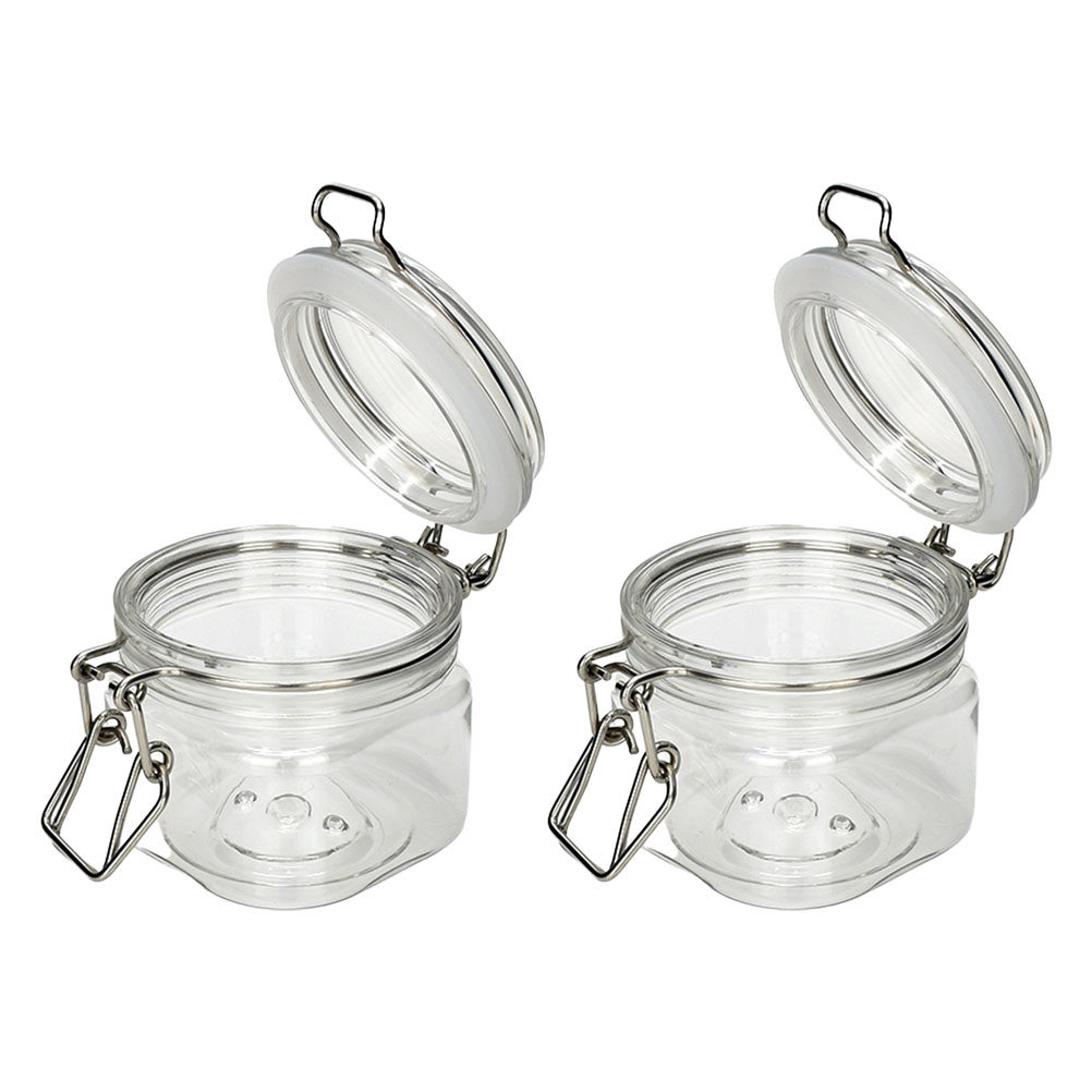 Food Storage Jars & Containers - 2Pcs Sealed Storage Jars Transparent Honey