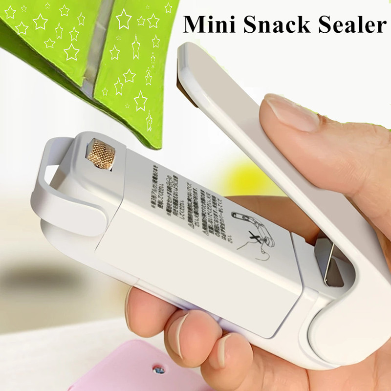 Food Storage Zip Lock Bags - Portable Bag Heat Sealer Plastic Package