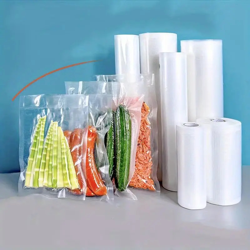 Food Storage Vacuum Sealer Machine - 500cm/Rolls Food Vacuum Bags for Sous