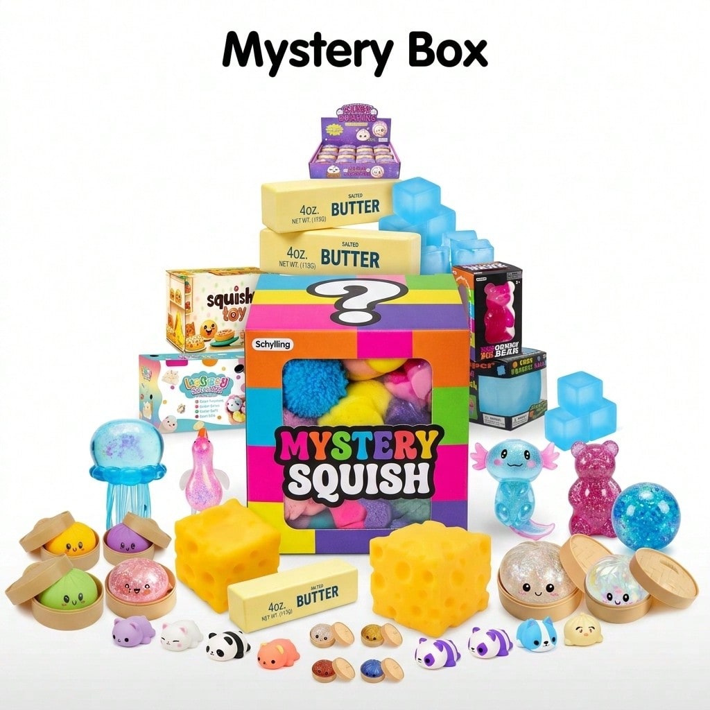 Food Storage Heat - Surprise Box-Slow Rise Squishy Toys,Food&Ocean Themed