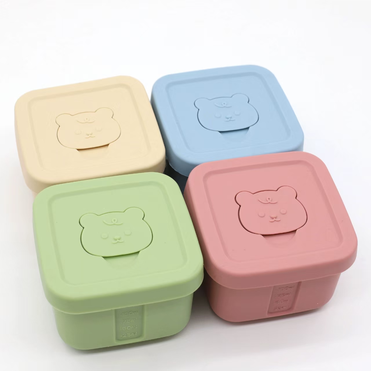 Food Storage Frozen - Silicone Food Supplement Box Frozen Fresh-keeping