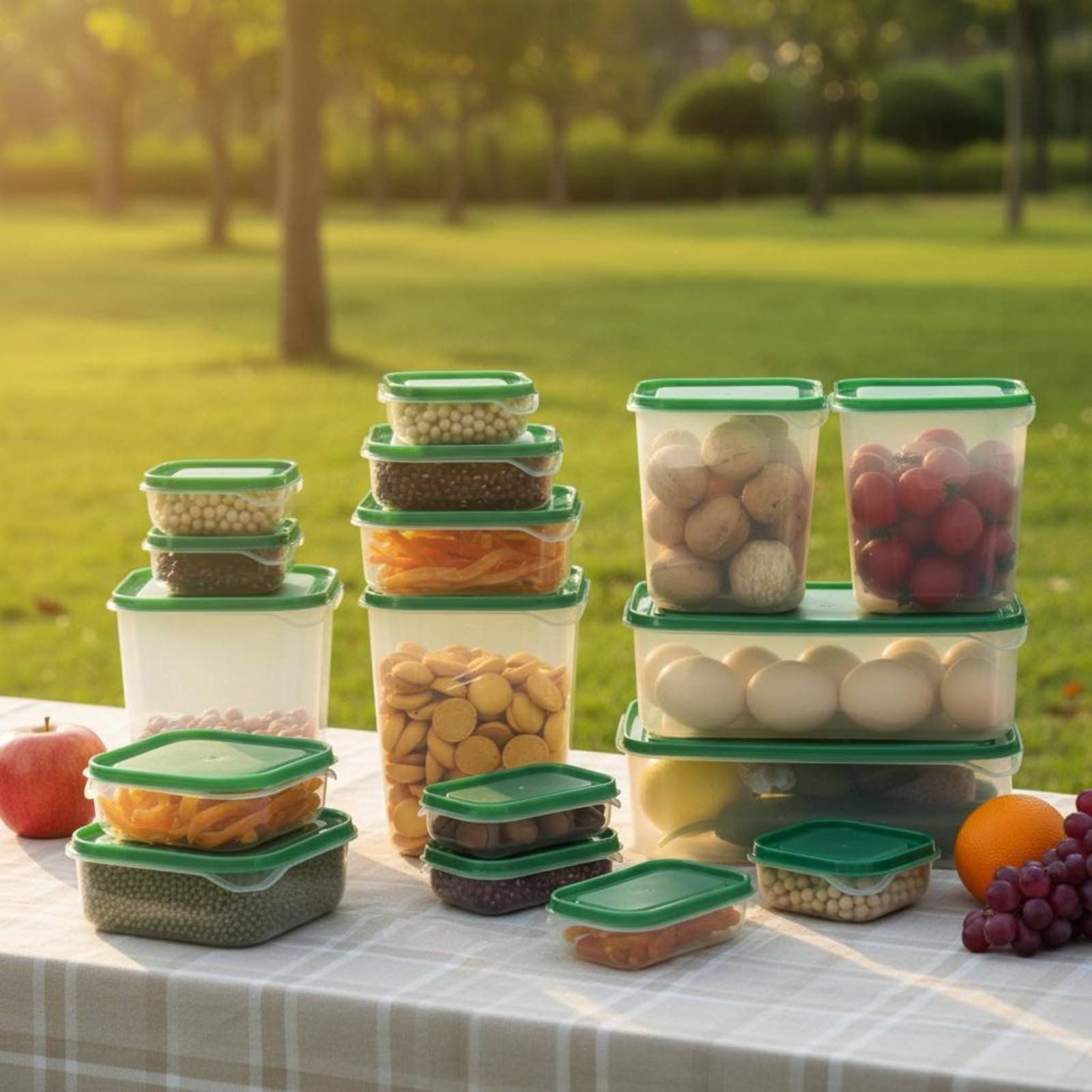 17 Pieces Fridge Storage Box S - огляд і ціна Food Storage Boxes With Lids