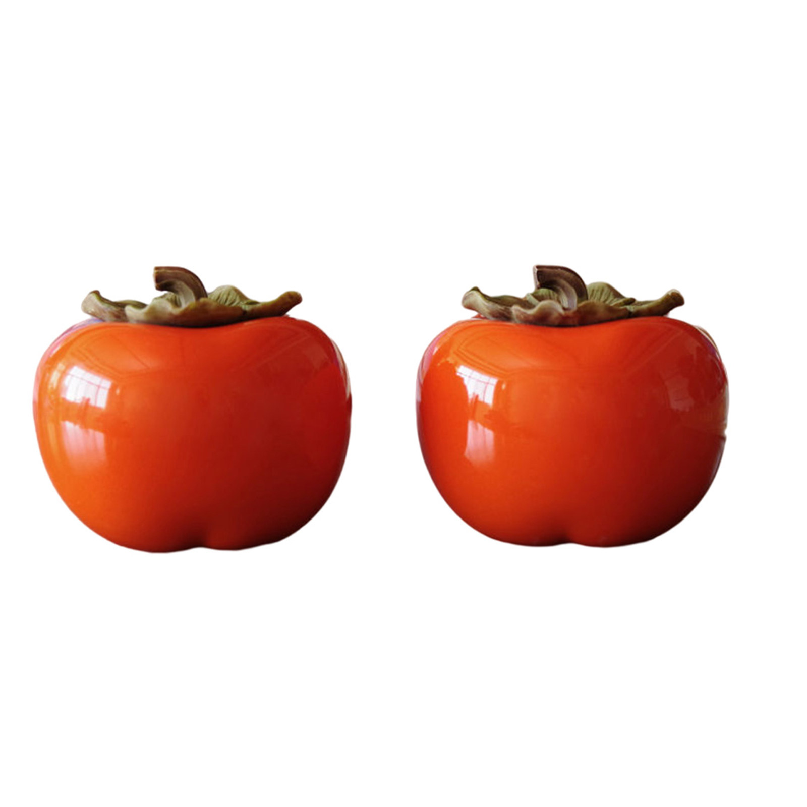 2Pcs Orange Persimmon Style Ce - огляд і ціна Food Storage Jars & Containers