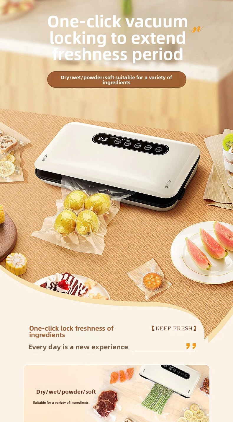Mini Vacuum Sealer Machine Aut - огляд і ціна Food Storage Vacuum Sealer Machine
