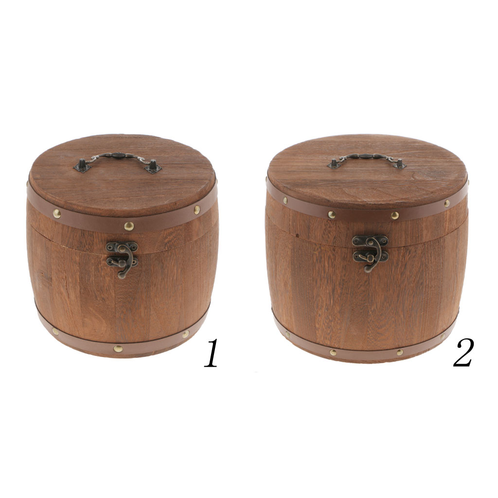 Wooden Tea Canister Airtight F - огляд і ціна Food Storage Jars With Wooden Lids