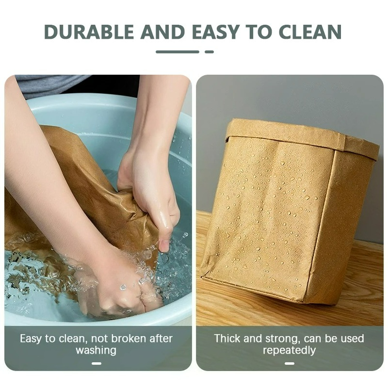 Kraft Paper Bag Washable Paper - огляд і ціна Food Storage Reusable Bags