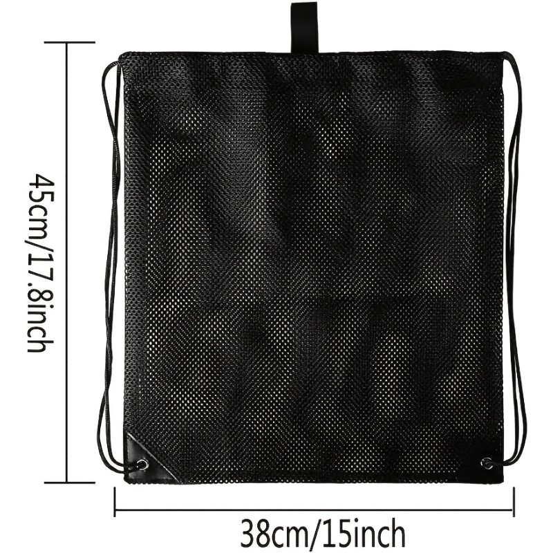 Breathable Mesh Drawstring Bac - огляд і ціна Produce Bag Reusable Mesh