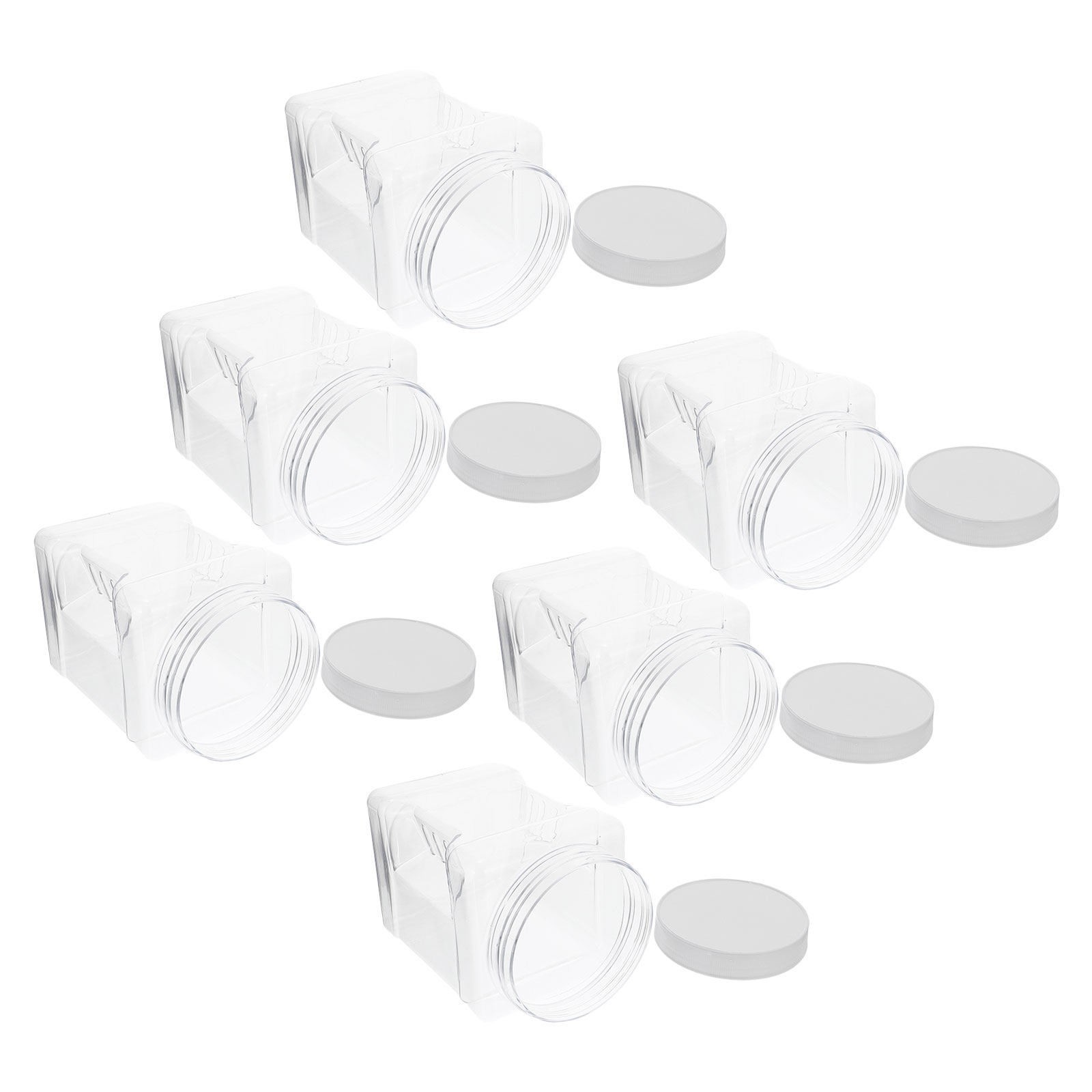 6Pcs Transparent Storage Jars  - огляд і ціна Food Storage Jars & Containers