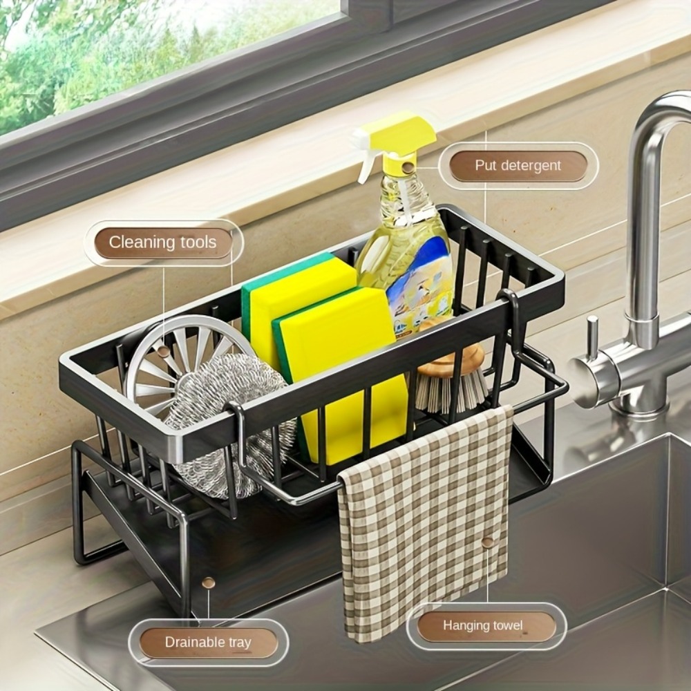 Kitchen Sink Caddy Sponge Hold - огляд і ціна Food Storage Organiser