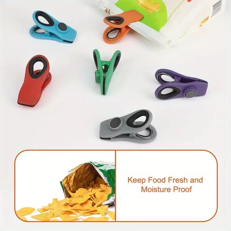 10pcs Reusable Sealing Bag Cli - огляд і ціна Food Storage Reusable Bags