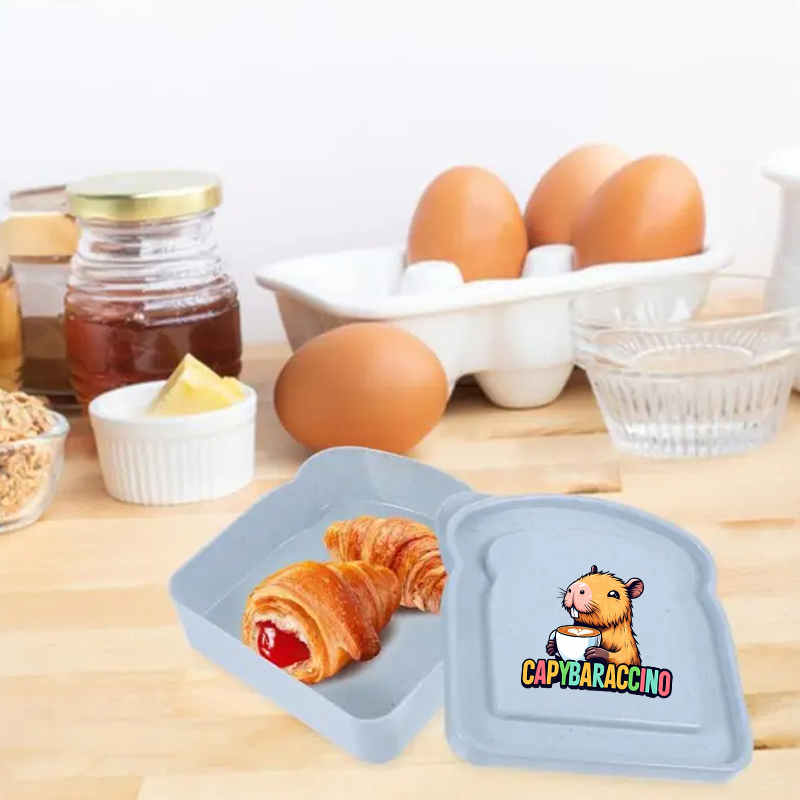 Capybara Sandwich Food Storage - огляд і ціна Food Storage Boxes With Lids