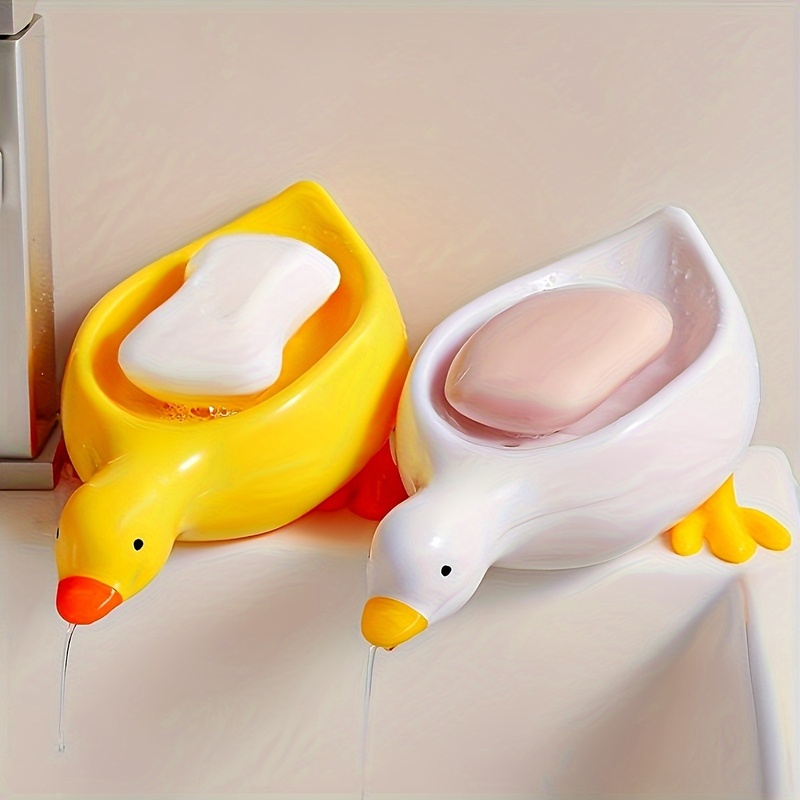 Duck Soap Dish-Cute Self Drain - огляд і ціна Food Storage Organiser