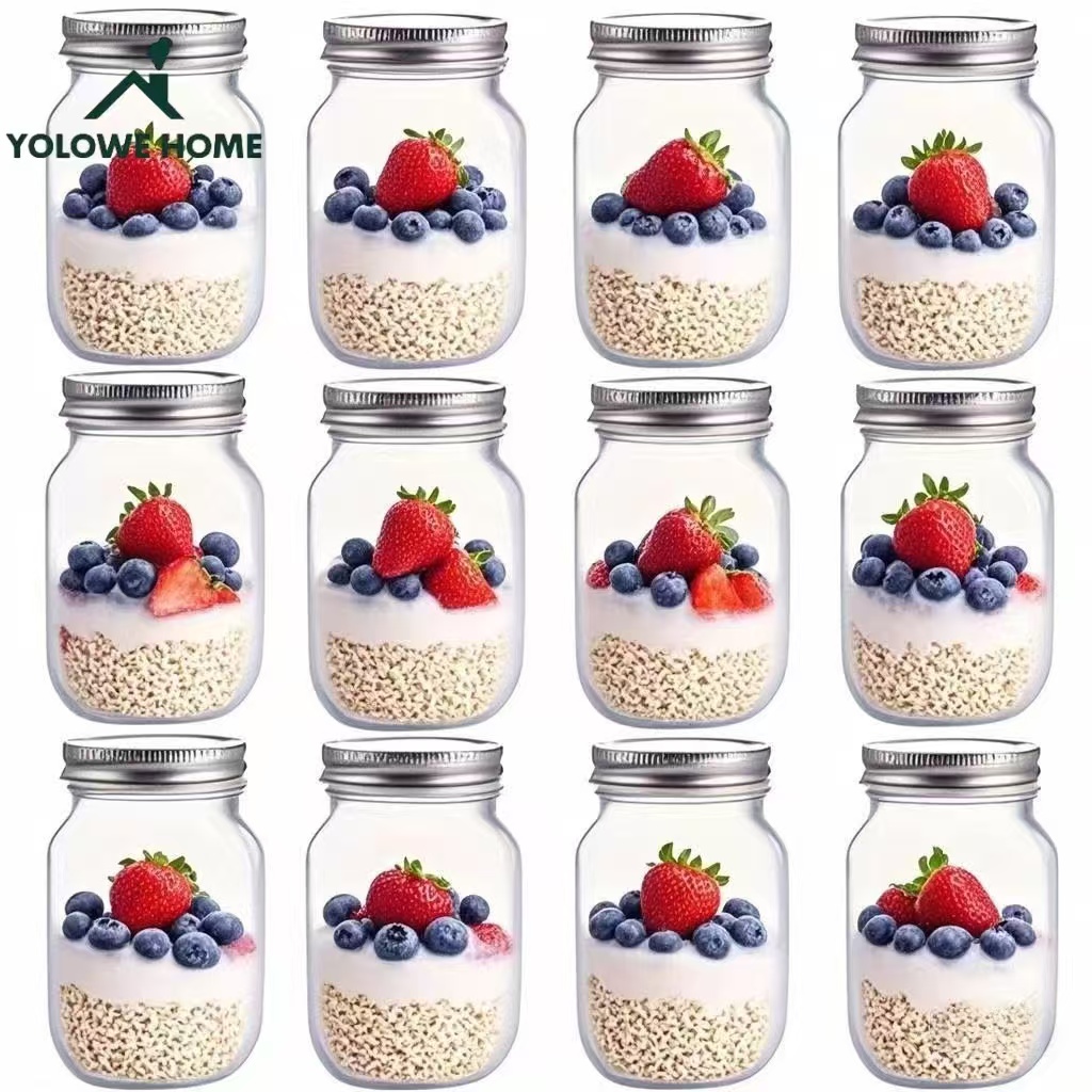 6Pcs, 12Pcs, 500Ml/16Oz, Glass - огляд і ціна Glass Meal Prep Container