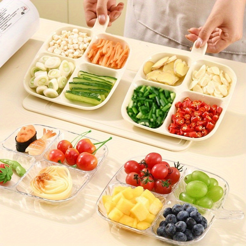 1PC Four Grid Refrigerator Lar - огляд і ціна Food Storage Frozen