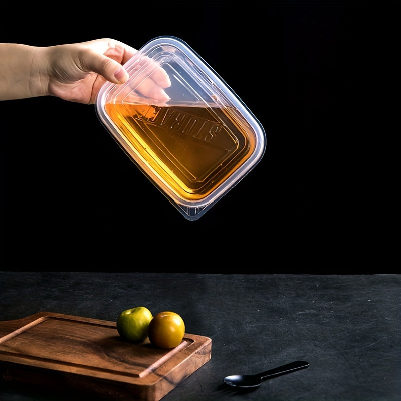 A Set of 6 Transparent Stackab - огляд і ціна Food Storage Boxes With Lids