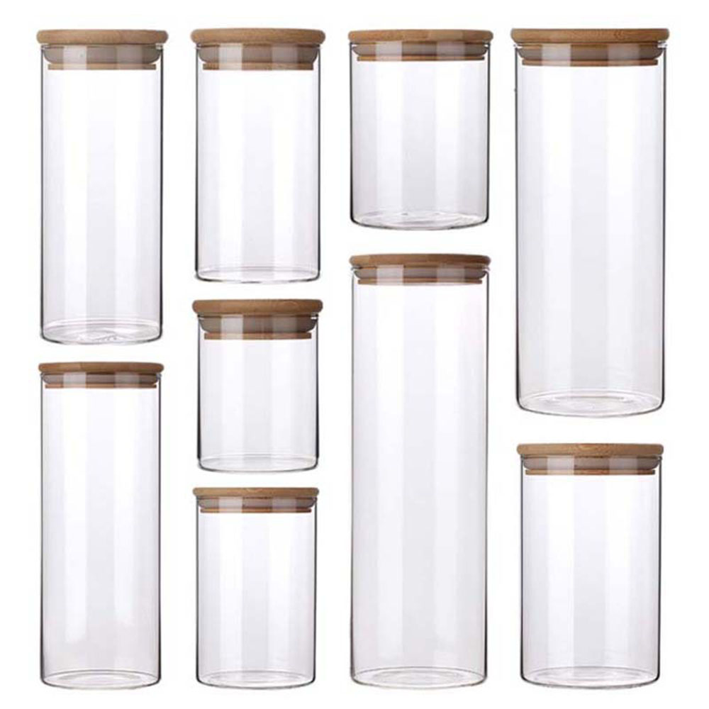 4/8pcs 250ml 500ml 1000ml Glas - огляд і ціна Glass Meal Prep Container