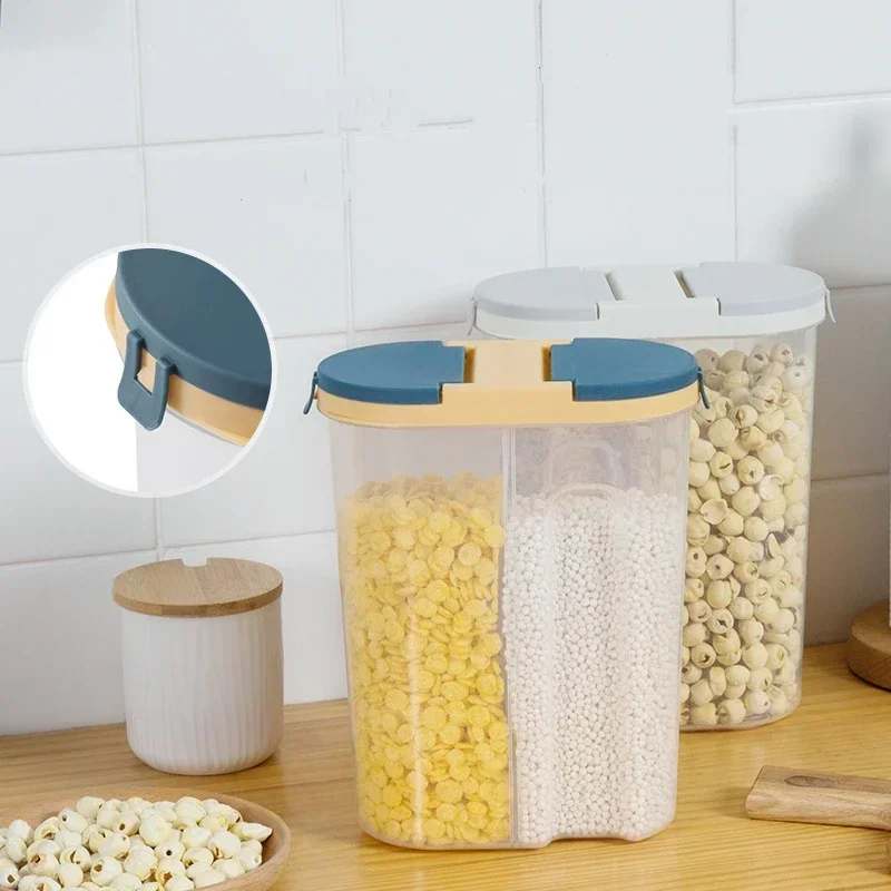 M/L Double Grid Cereals Jar Pl - огляд і ціна Food Storage Lidl