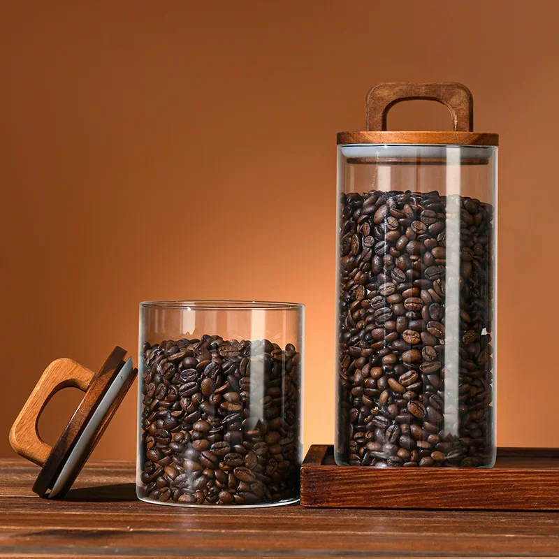 800-2100ml Wood Lid Glass Jar  - огляд і ціна Food Storage Lidl