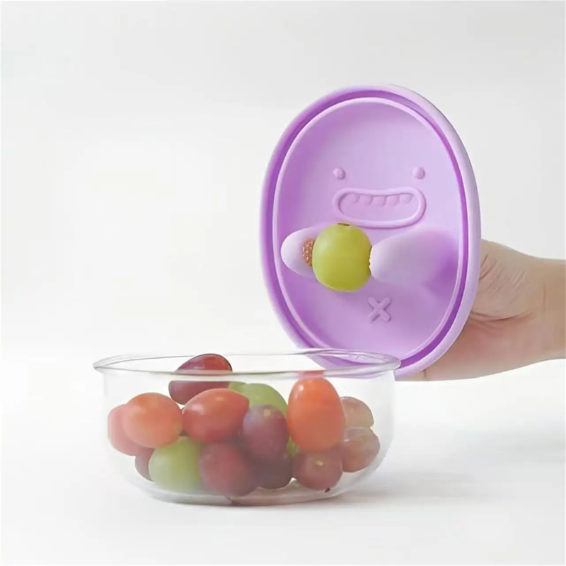 Hands-Free Snack Box, No Crumb - огляд і ціна Food Storage Silicone
