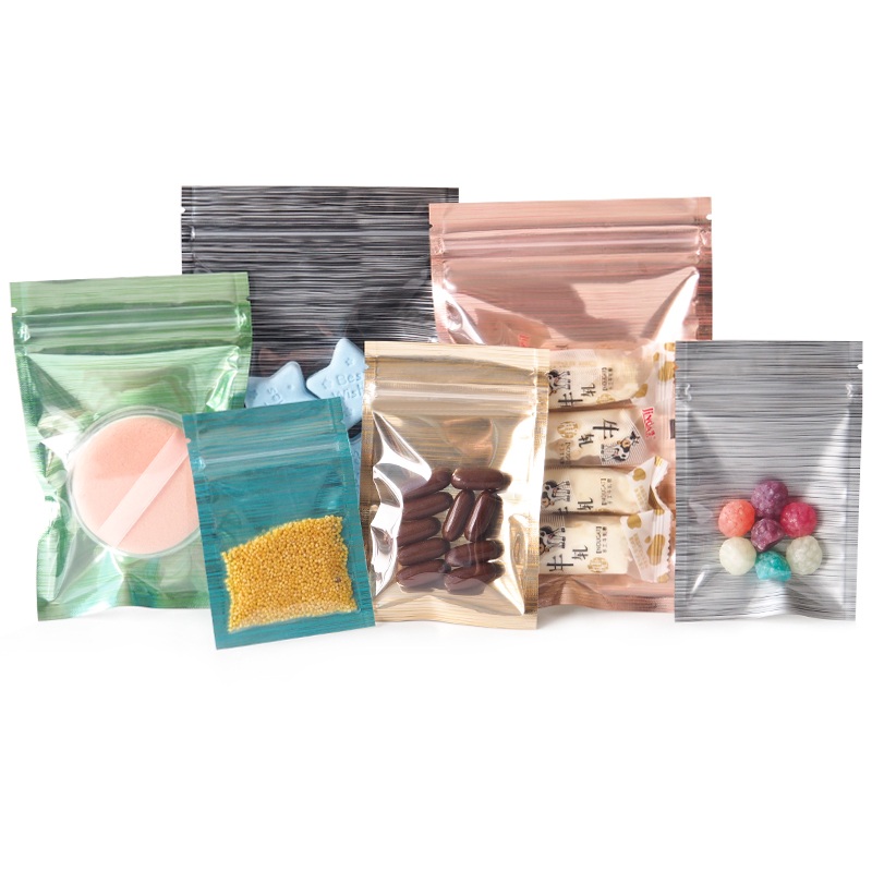 2000Pcs/Lot 4 Size Reclosable  - огляд і ціна Food Storage Mylar Bags
