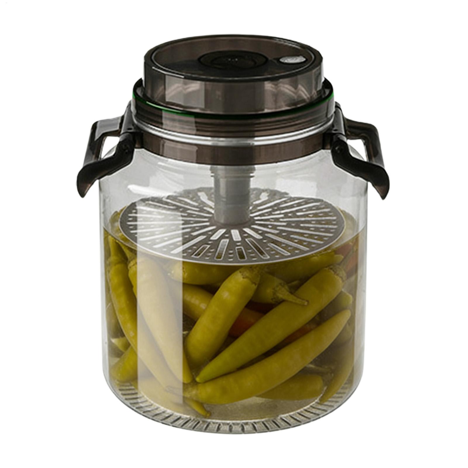 5L Round Pickle Jars With Lids - огляд і ціна Food Storage Lidl