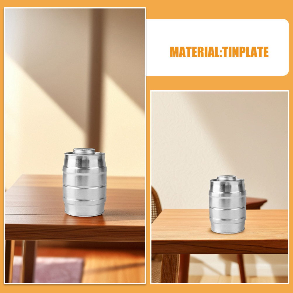 Wine Barrel Shaped Tinplate Co - огляд і ціна Food Storage Plastic Boxes
