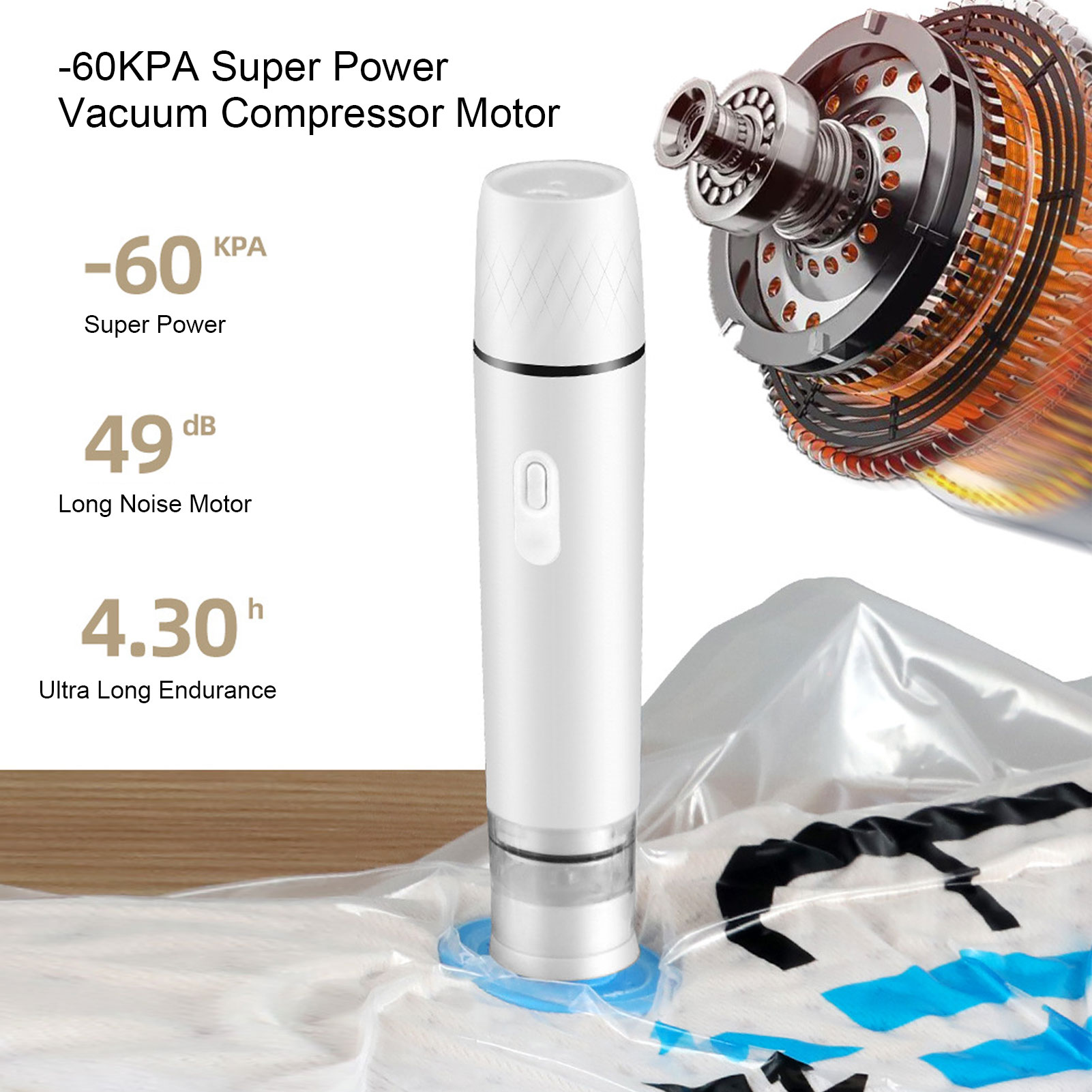 Electric Air Pump Handheld Vac - огляд і ціна Food Storage Vacuum Sealer Machine