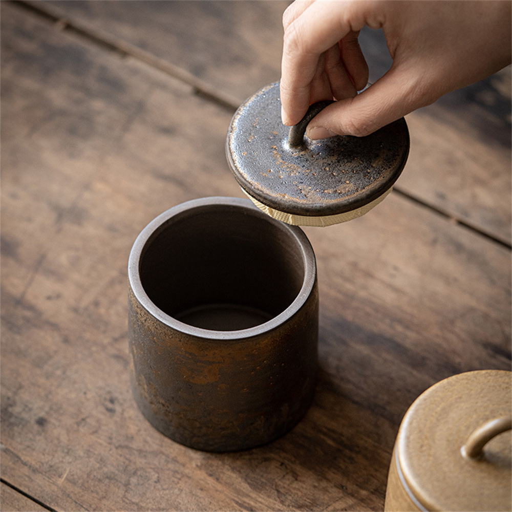 Ceramic Tea Caddy Sealed Jar S - огляд і ціна Food Storage Organiser