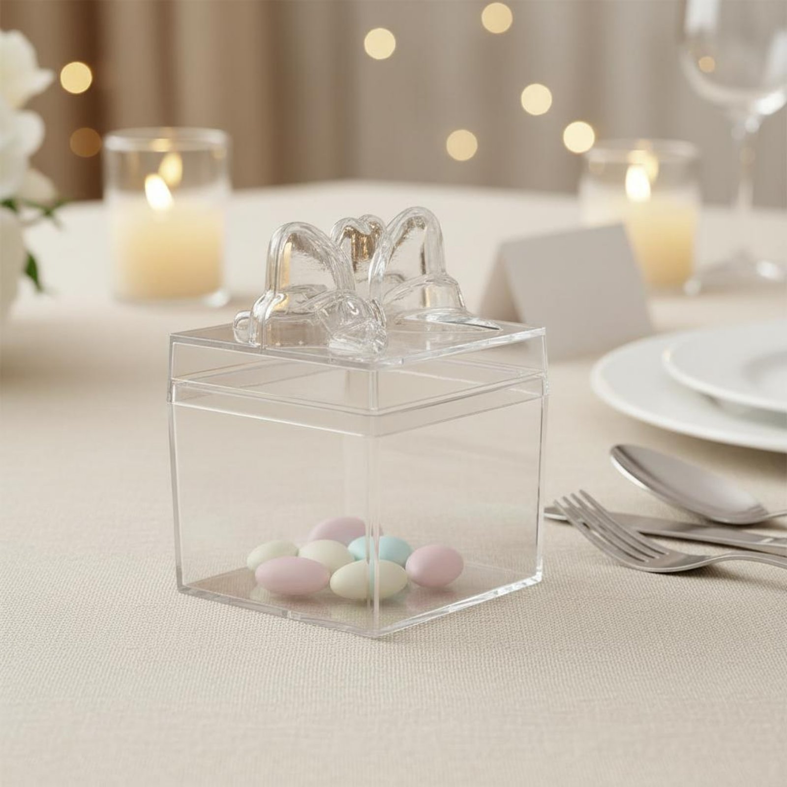 Clear Plastic Candy Box with R - огляд і ціна Food Storage Plastic Boxes
