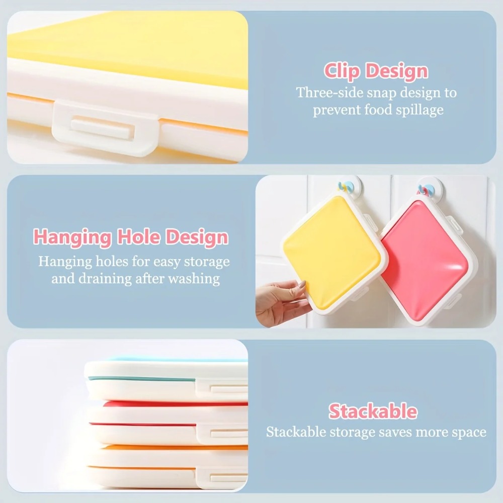 Silicone Sandwich Storage Box  - огляд і ціна Food Storage Silicone