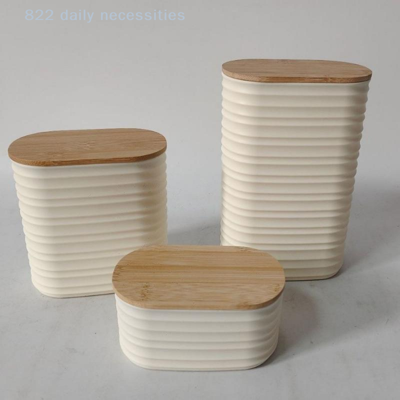 Wooden Efficient Pantry Storag - огляд і ціна Food Storage Jars With Wooden Lids