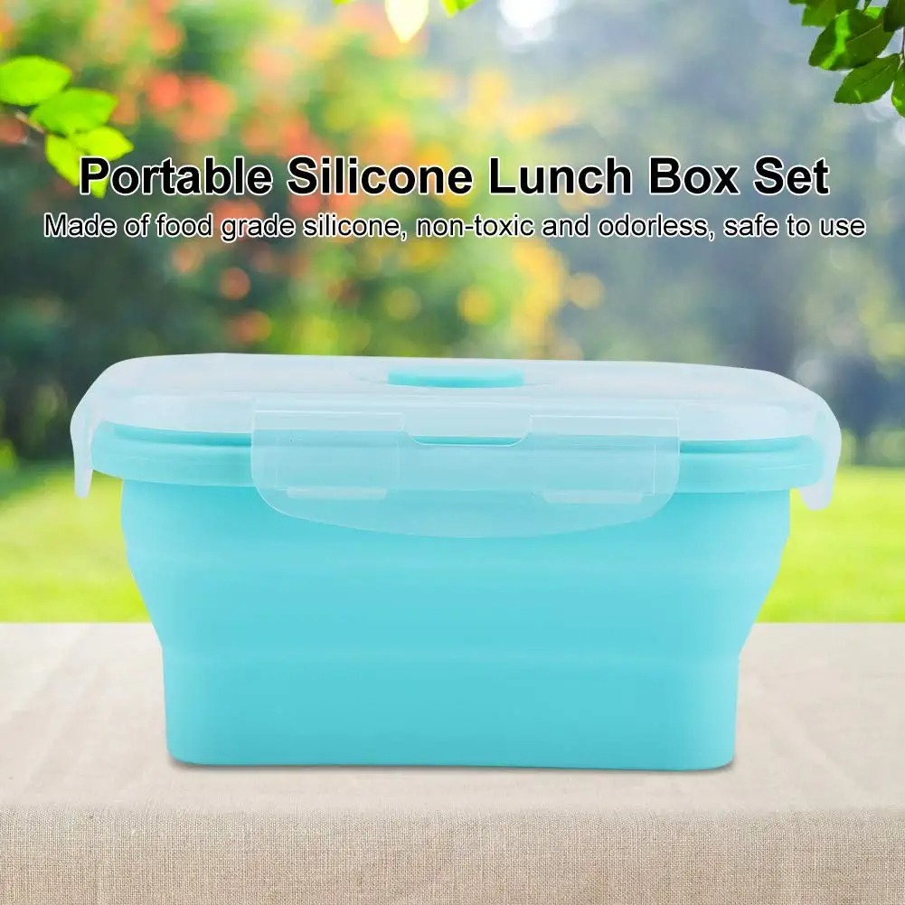 4 Sizes Collapsible Silicone F - огляд і ціна Food Storage Silicone