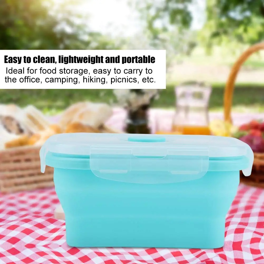 4 Sizes Collapsible Silicone F - огляд і ціна Food Storage Silicone