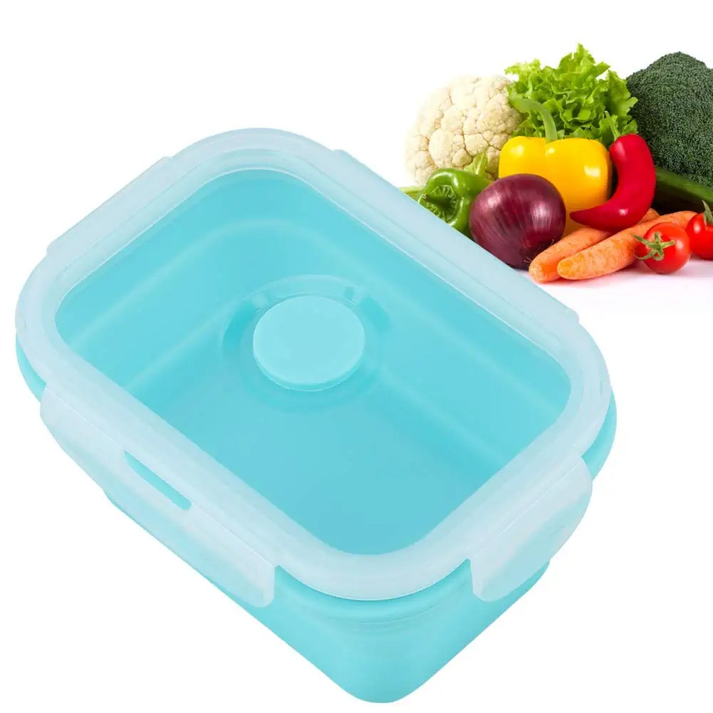 4 Sizes Collapsible Silicone F - огляд і ціна Food Storage Silicone