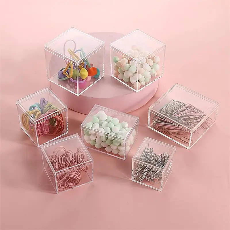 12 PCS Transparent Acrylic Box - огляд і ціна Food Storage Organiser