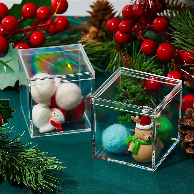 12 PCS Transparent Acrylic Box - огляд і ціна Food Storage Organiser