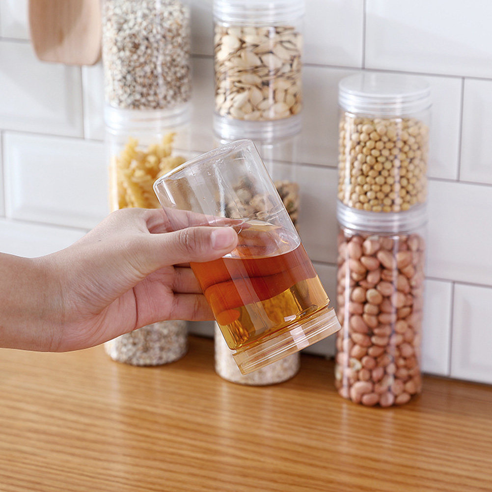10Pcs Clear High-Grade Plastic - огляд і ціна Food Storage Jars & Containers
