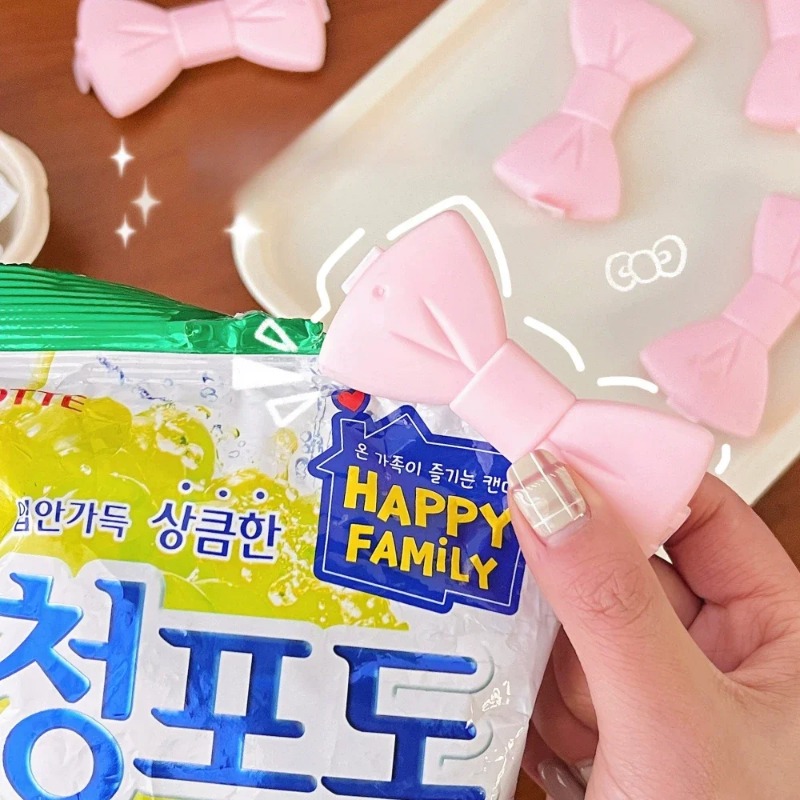 5PCS Kawaii Food Sealing Clip  - огляд і ціна Food Storage Zip Lock Bags