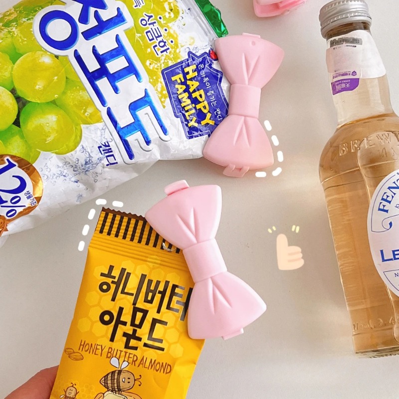 5PCS Kawaii Food Sealing Clip  - огляд і ціна Food Storage Zip Lock Bags