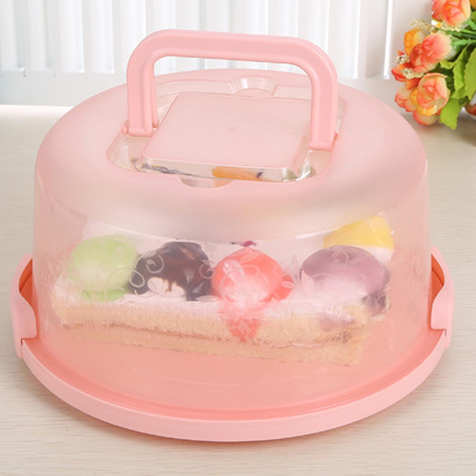 Handheld Cake Carrier Reusable - огляд і ціна Food Storage Plastic Boxes