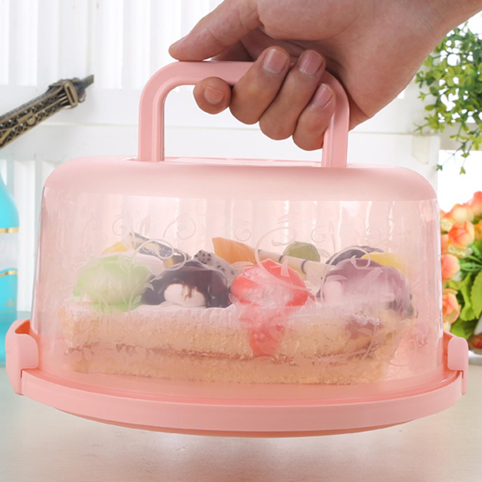 Handheld Cake Carrier Reusable - огляд і ціна Food Storage Plastic Boxes