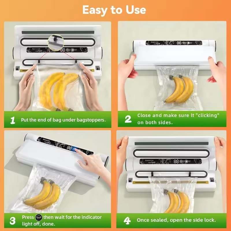 Food Storage Vacuum Sealer Mac - огляд і ціна Food Storage Vacuum Sealer Machine