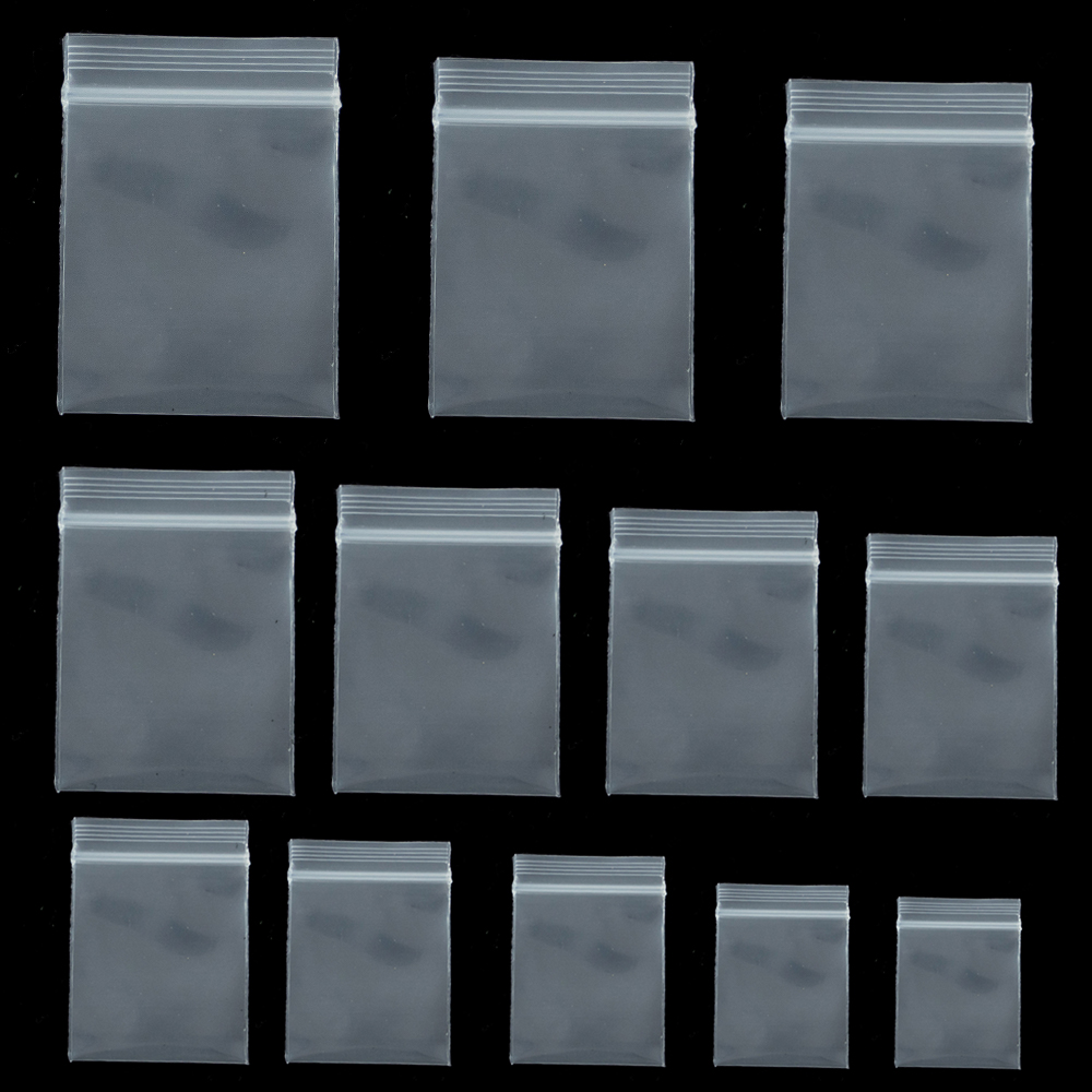 100Pieces Transparent Mini Sma - огляд і ціна Food Storage Zip Lock Bags