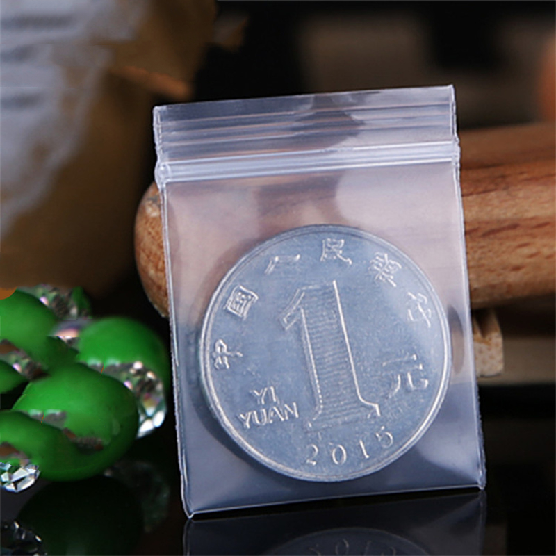 100Pieces Transparent Mini Sma - огляд і ціна Food Storage Zip Lock Bags