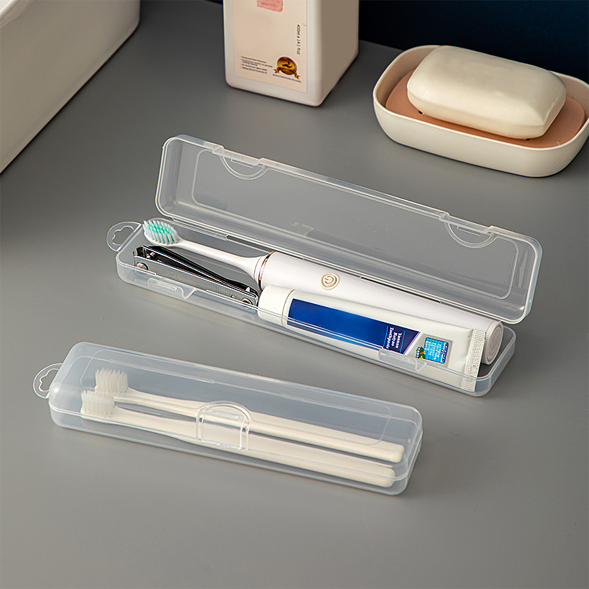 WORTHBUY Toothbrush Box Transp - огляд і ціна Food Storage Organiser