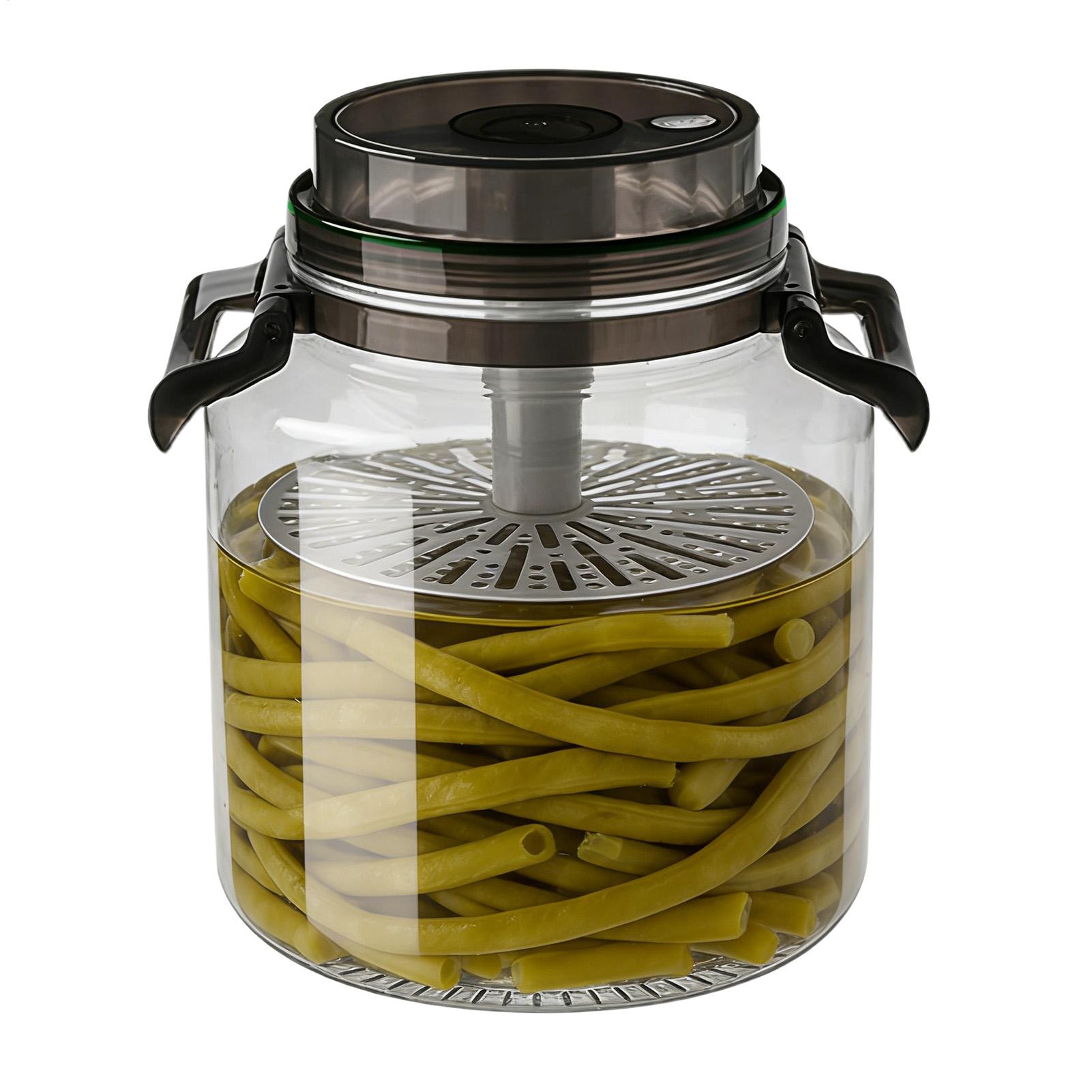 Pickle Jars with Lids 5L Round - огляд і ціна Food Storage Lidl