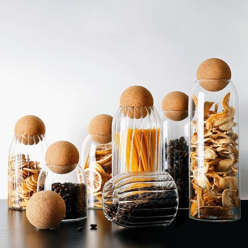 Storage Glass Jar with Wooden  - огляд і ціна Food Storage Lidl