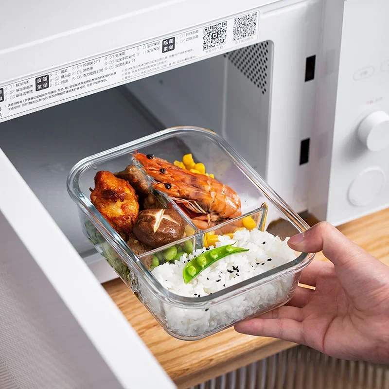Glass Fresh-Keeping Box high B - огляд і ціна Glass Meal Prep Container