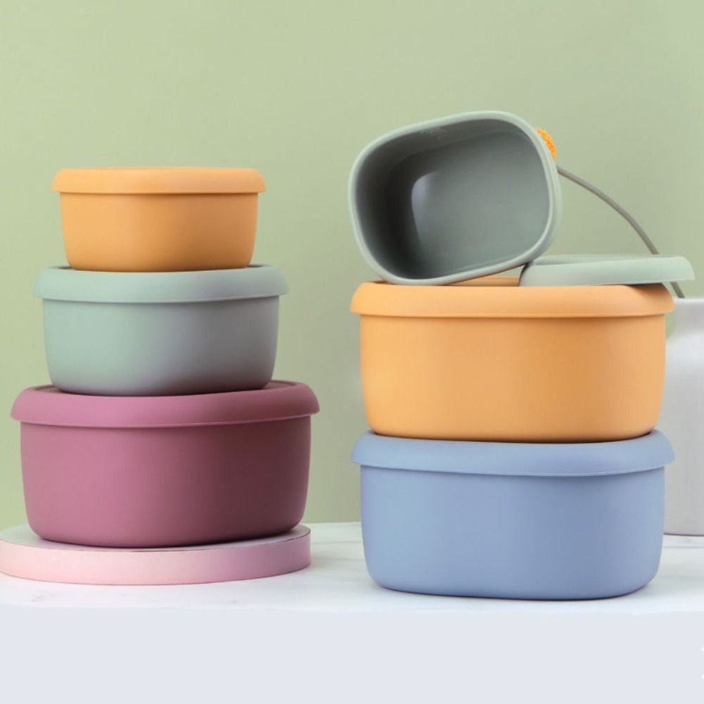 Reusable With Lid Silicone Lun - огляд і ціна Food Storage Silicone