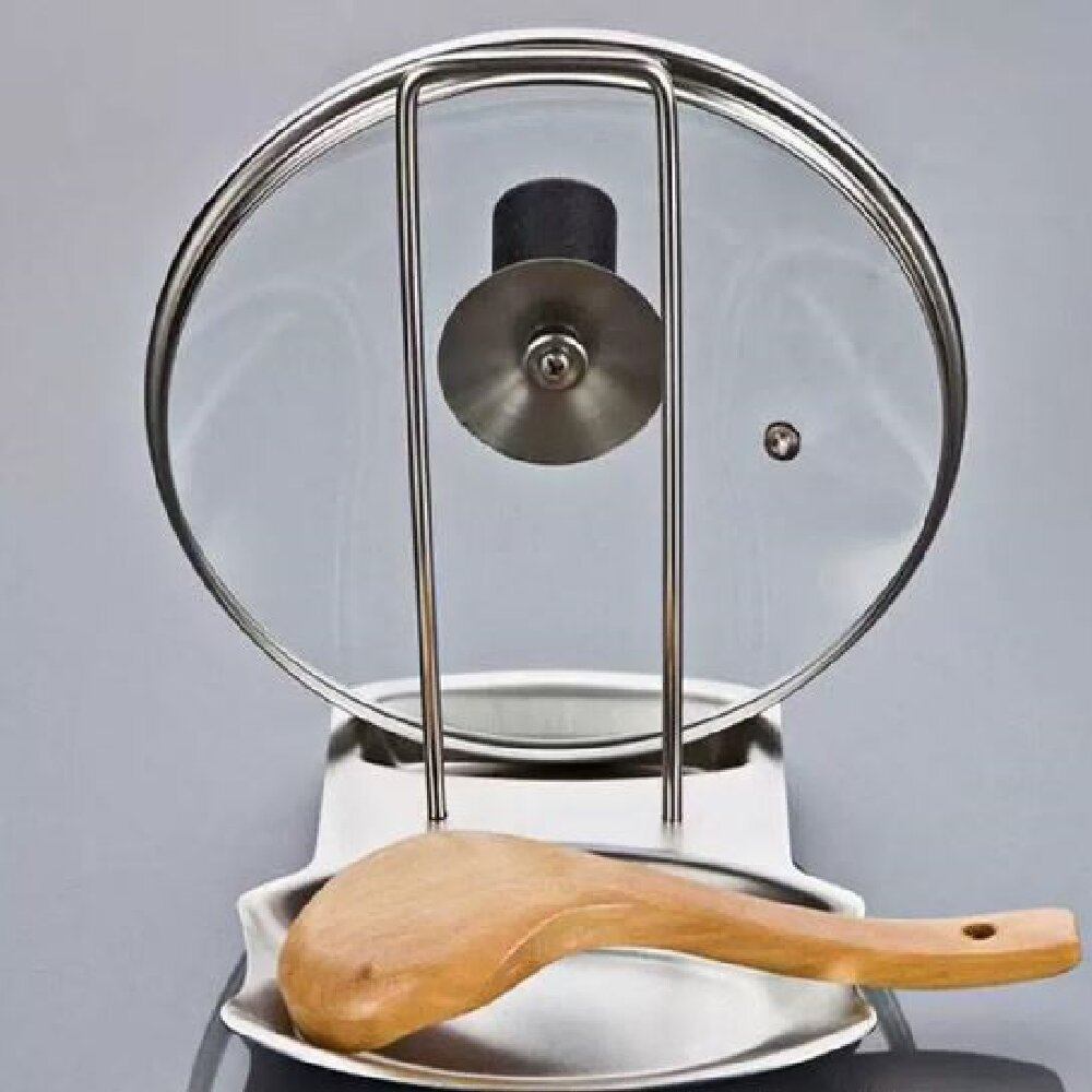 Stainless Steel Pot Lid Holder - огляд і ціна Food Storage Organiser